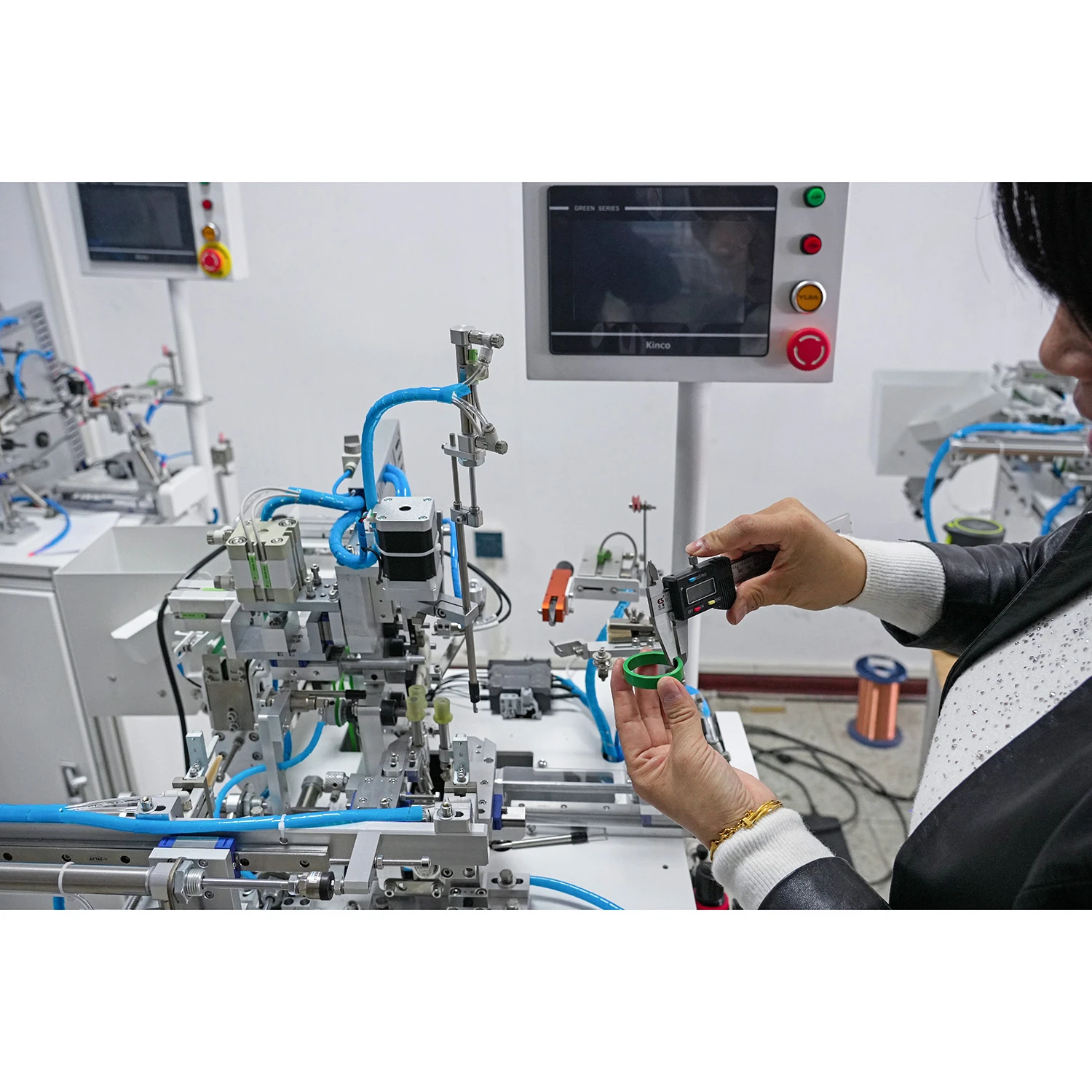 inductor winding machine